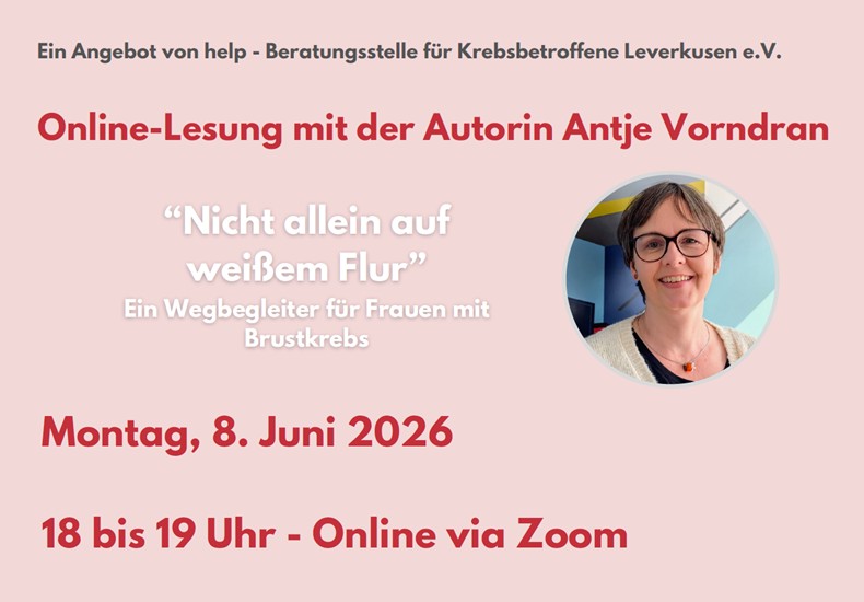 Online-Lesung mit Antje Vorndran - 