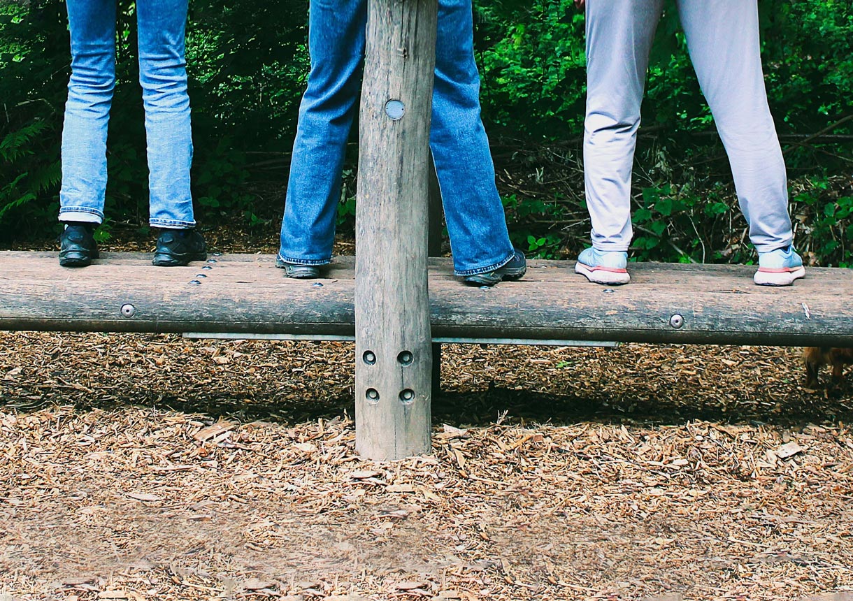 Strong women in balance